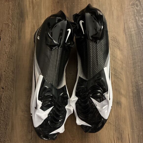 Nike Vapor Edge Pro 360 Football Cleats Mens Size 13.5 Black White AO8277-001 main image 4